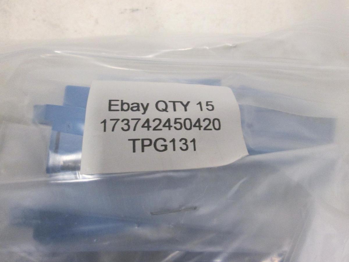 Used ANSLEY, 609-25S, CONN,RCPT,D-SUB,IDC,FLAT,25/C, New, Lot of 15