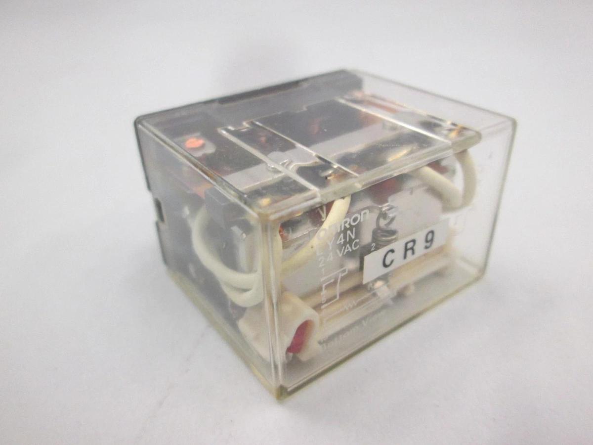 Used Omron, LY4N, Relay, 24 VAC, Used