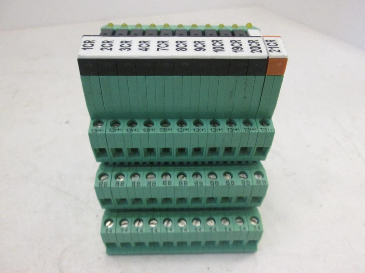 Used Phoenix Contact, PLC-BSC-24DC/1/ACT, Relay, Used, Lot of 11