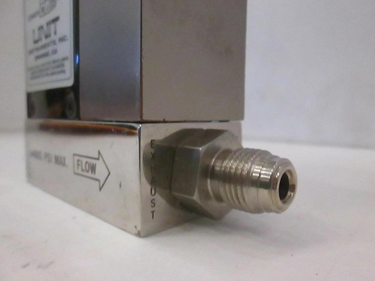 Used Unit UFC-1100, Mass Flow Controller, 500 SCCM, HCL, Used