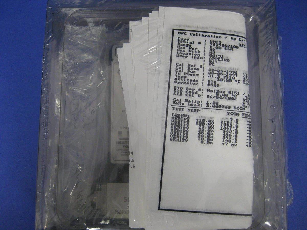 Used Unit UFC-1260A Mass Flow Controller, H2, 2 SLM, Refurbished
