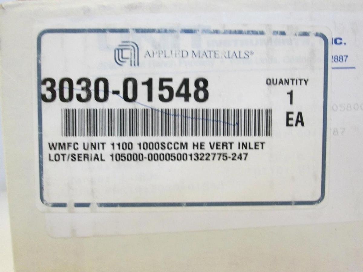 Refurbished Unit UFC-1100 Mass Flow Controller, He, 1000 SCCM, Refurbished