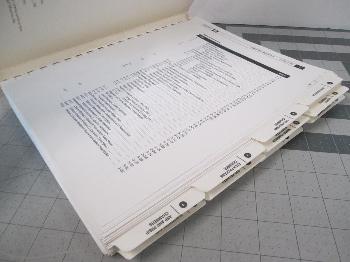 Used AMAT, Precision 5000 Mark II, Functional Description, Used