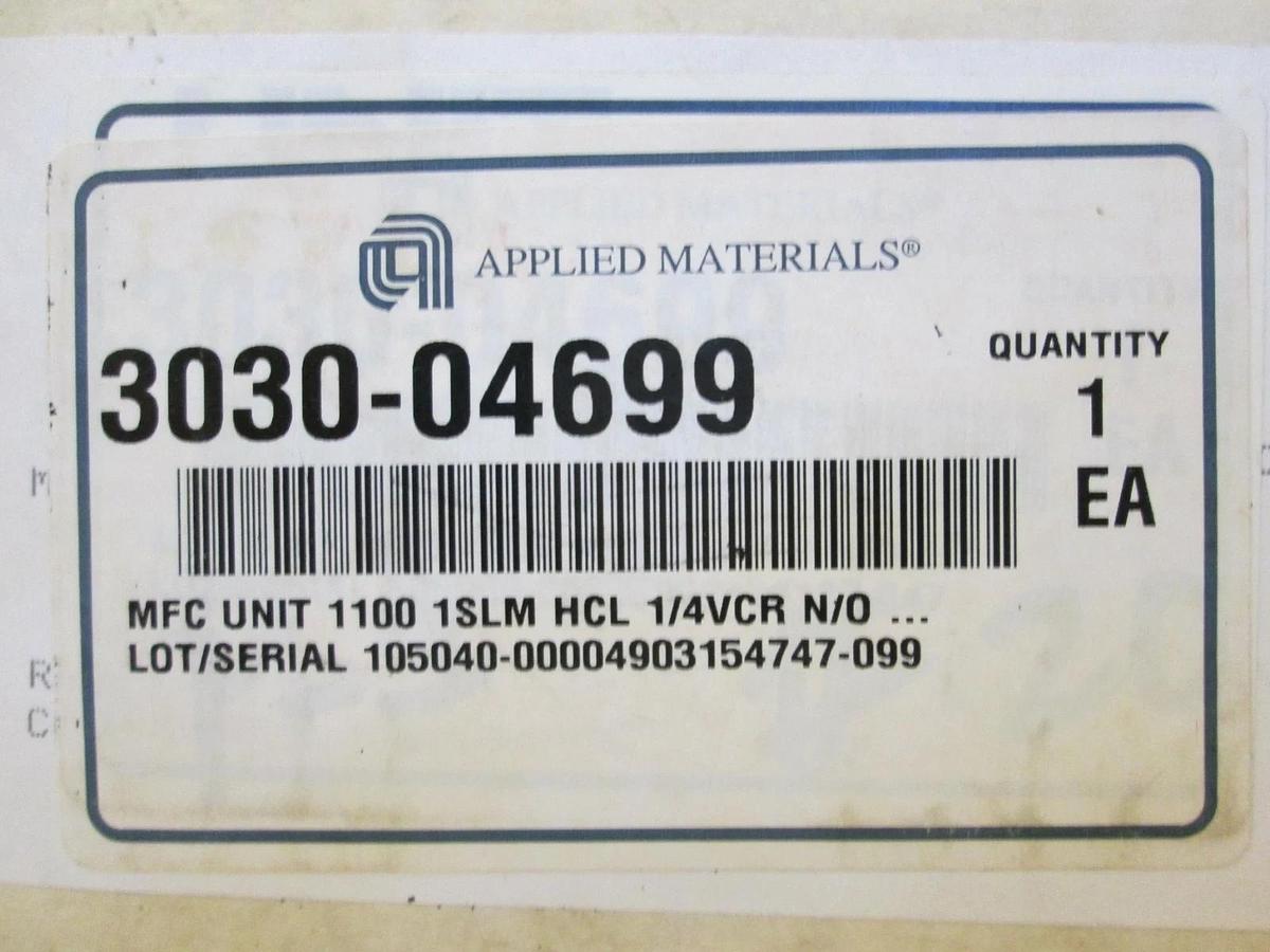 Used Unit UFC-1100 Mass Flow Controller, HCL, 1 SLM, Refurbished