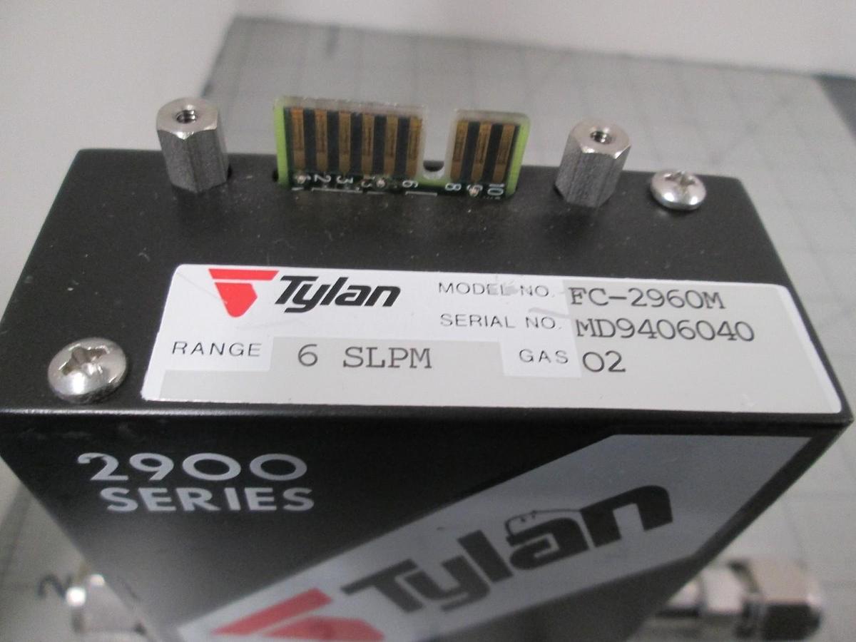Used Tylan, FC-2960M, 6 SLPM, O2, Mass Flow Controller, New