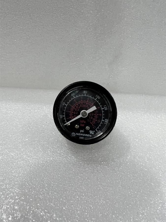 Used Norgren, B40.100-1998 Pressure Gauge, 0-160 PSI, Used