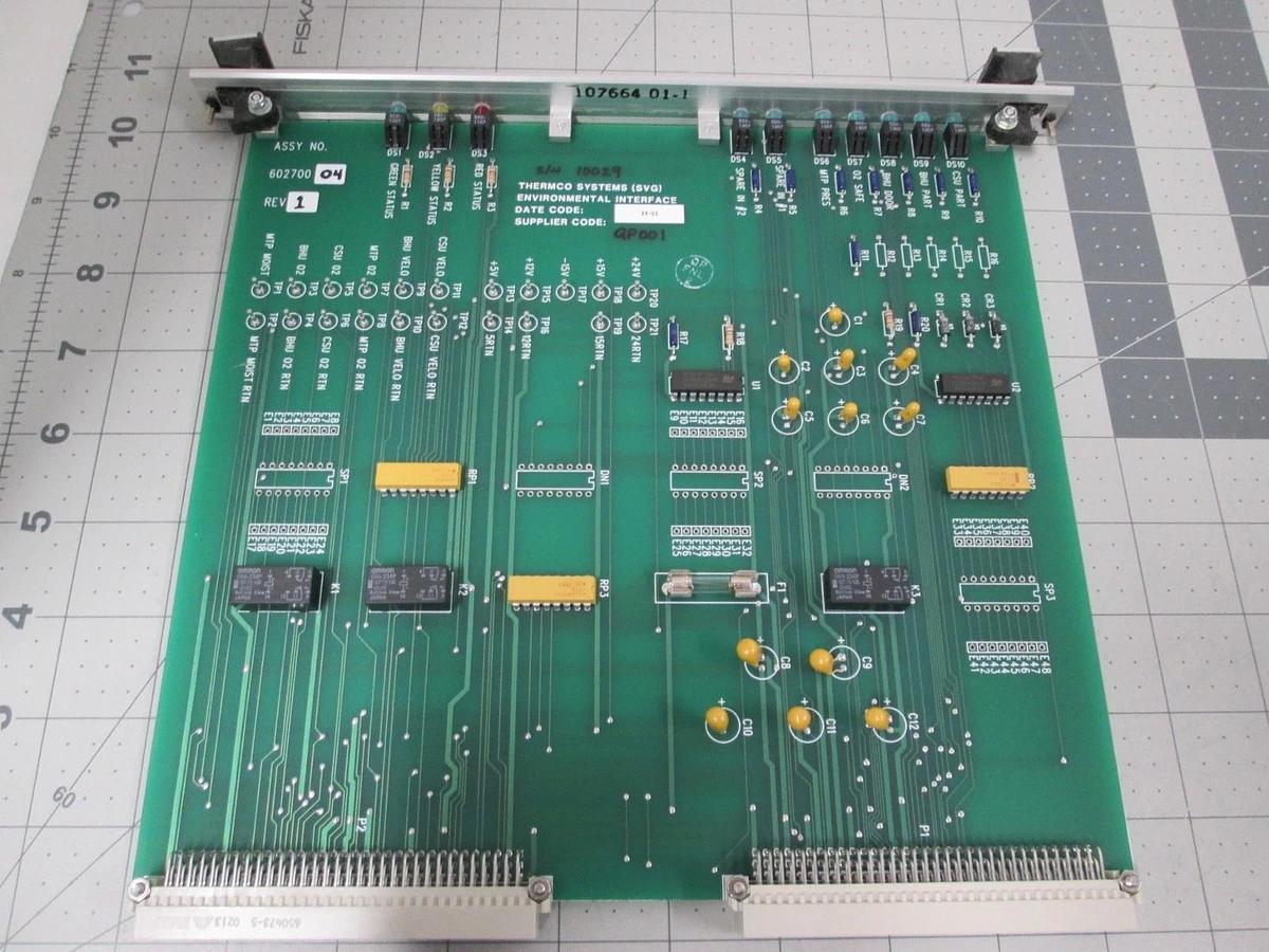 SPT Micro AVP, 602700-04, Environmental Interface PCB Assy, New