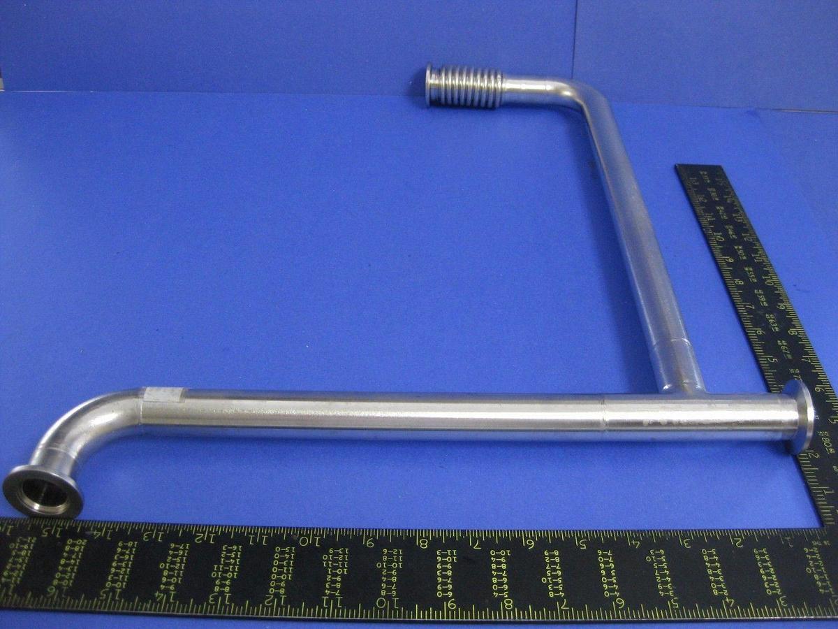 Used AMAT Applied Materials 0040-20554-PA SS Vacuum Tube Assy, NW25, New