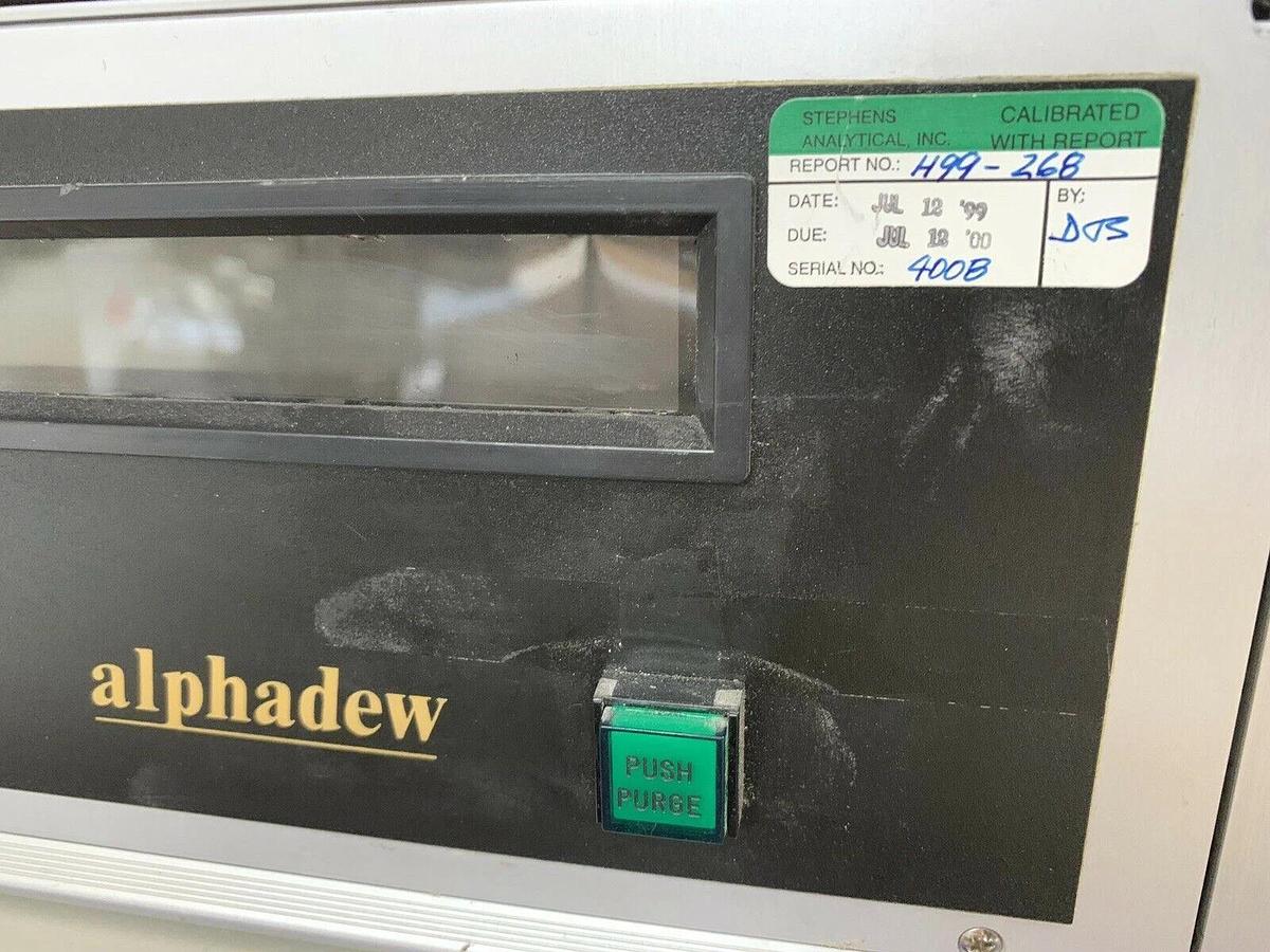 Used MCM Alphadew Dewluxe Hygrometer , Used