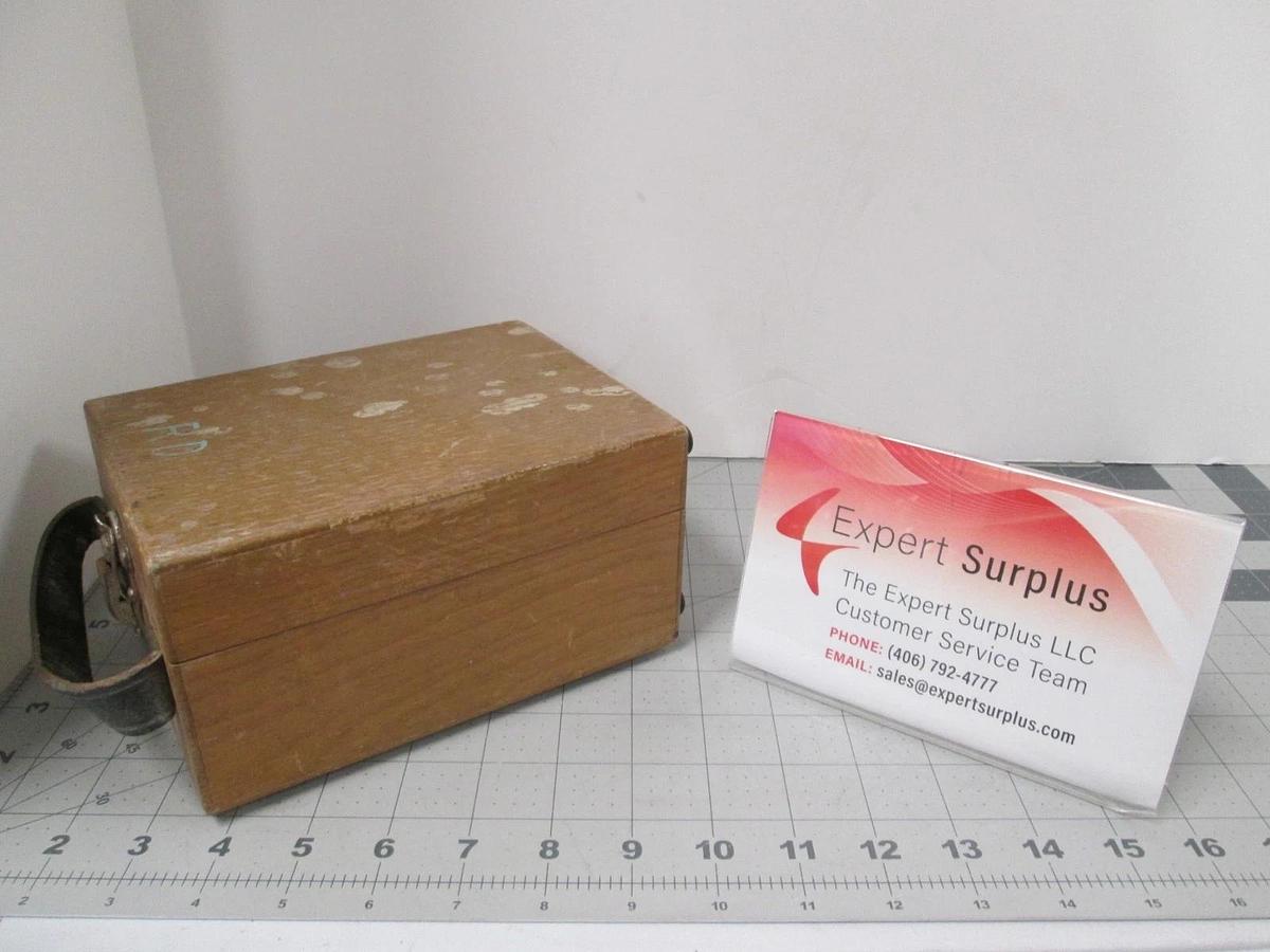 Assembly Products, 421-866 R1 SLM-PLY-TROL Pyrometer w/ Classic Wood Box, New