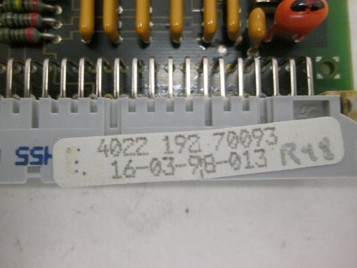 Used FEI, 4022 192 70093, Processor PCB, Used