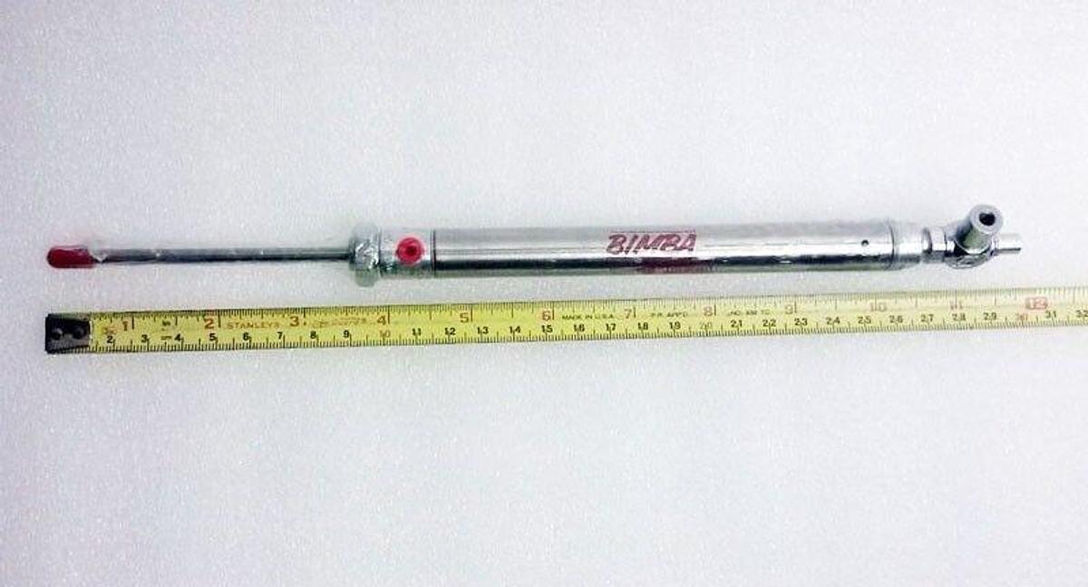 Used Bimba 023-R, Air Cylinder, Stainless Steel, 9/16" Bore, 3" Stroke - Lot of 2