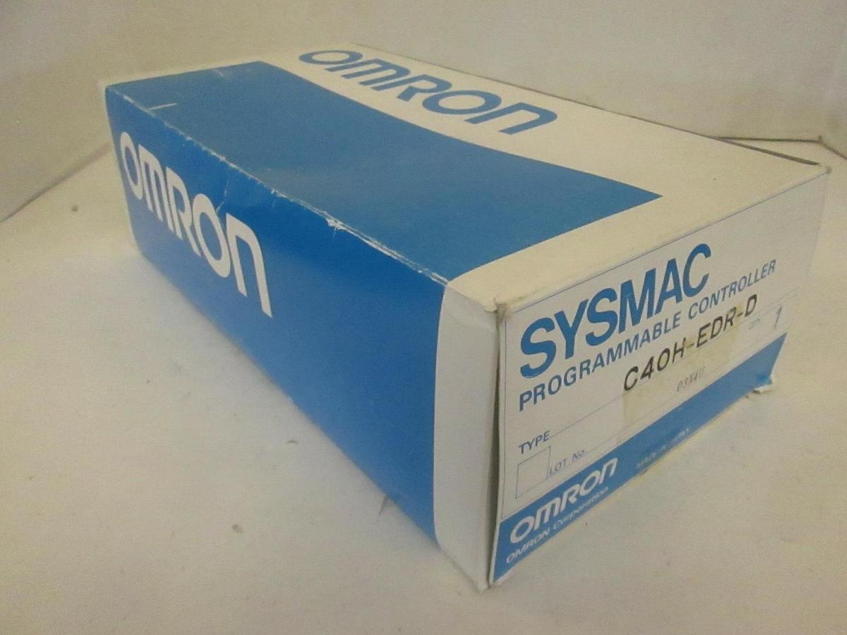 Used Omron, Sysmac Programmable Controller, C40H-EDR-D, New Open Box