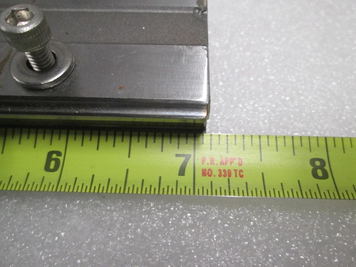 Used THK, HRW27, Linear Bearing Guide Block w/ Guide Rail, Used