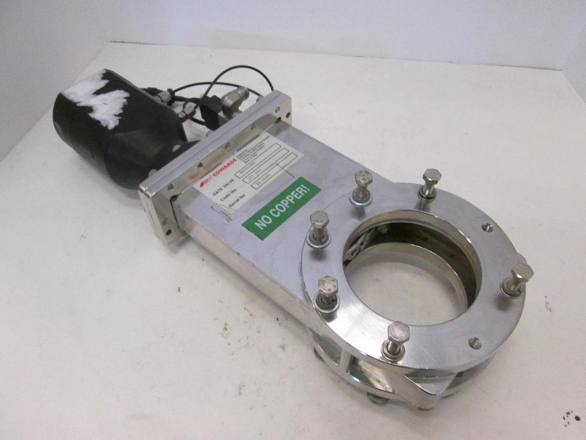 Used Edwards, GVI 100 P, Gate Valve No Copper, Used