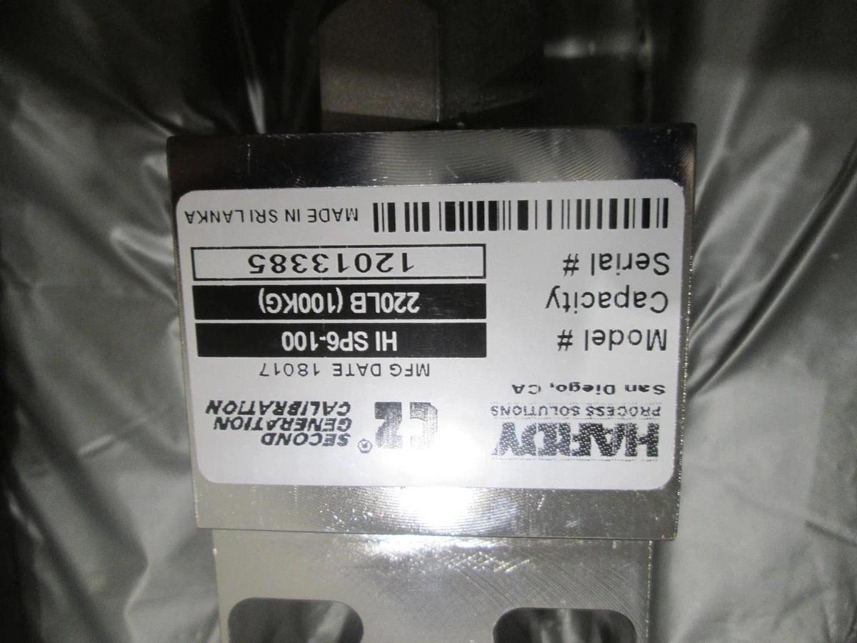 Used Hardy, HI SP6-100, Load Sensor, SS Herm, Single PT, 10Ft Cable, C2, New