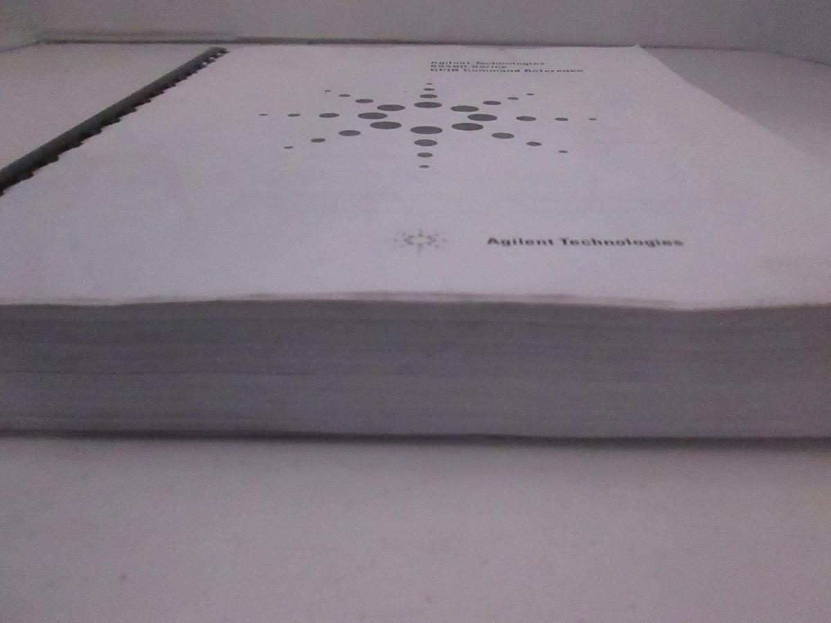 Used Agilent 89400 Series GPIB Command Reference, Used