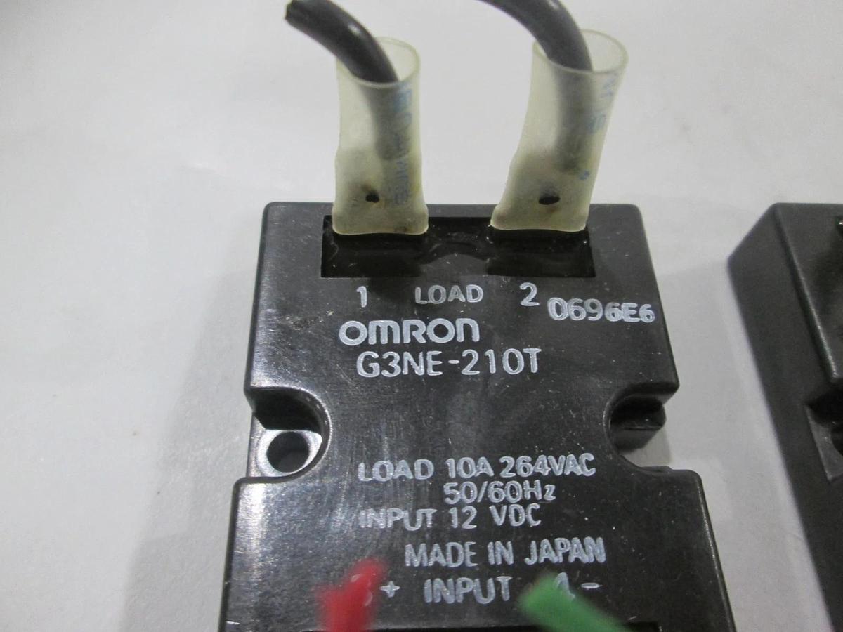 Used Omron, G3NE-210T, Solid State Relay, Used, Lot of 2