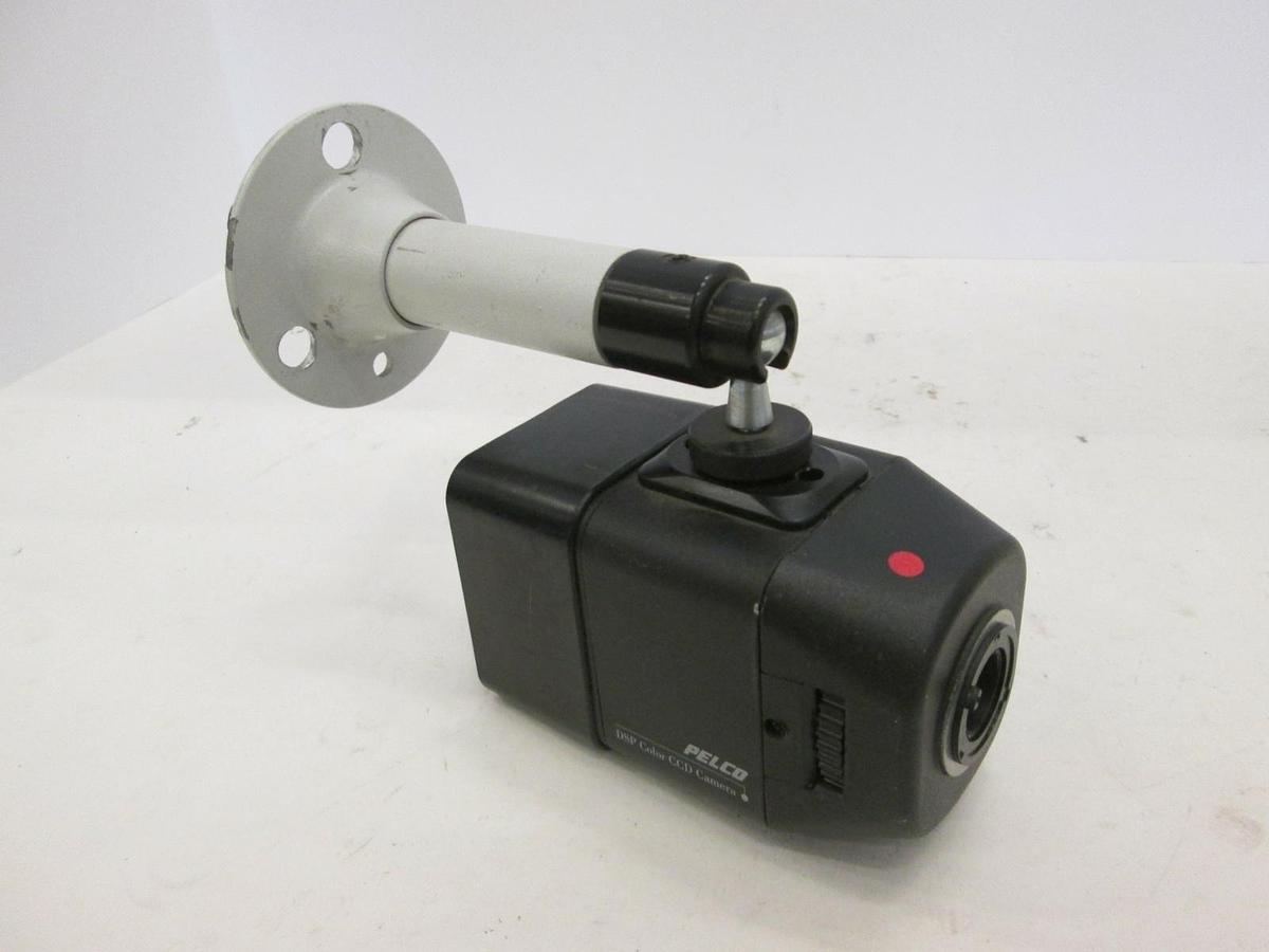 Used Pelco, DSP Color CCD Camera w/ Wall Bracket, CC3751H-2, Used