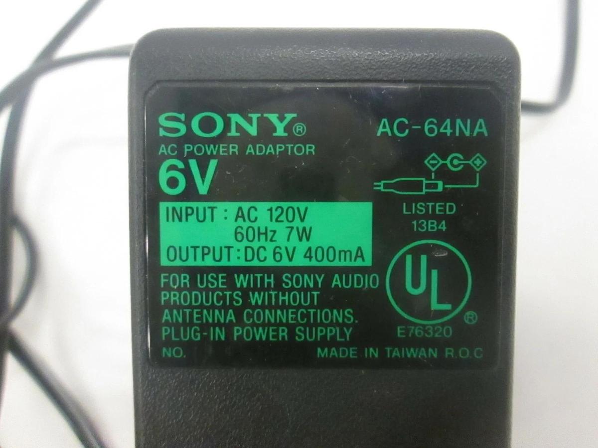 Used Sony Power Adapter, AC-64NA, Used