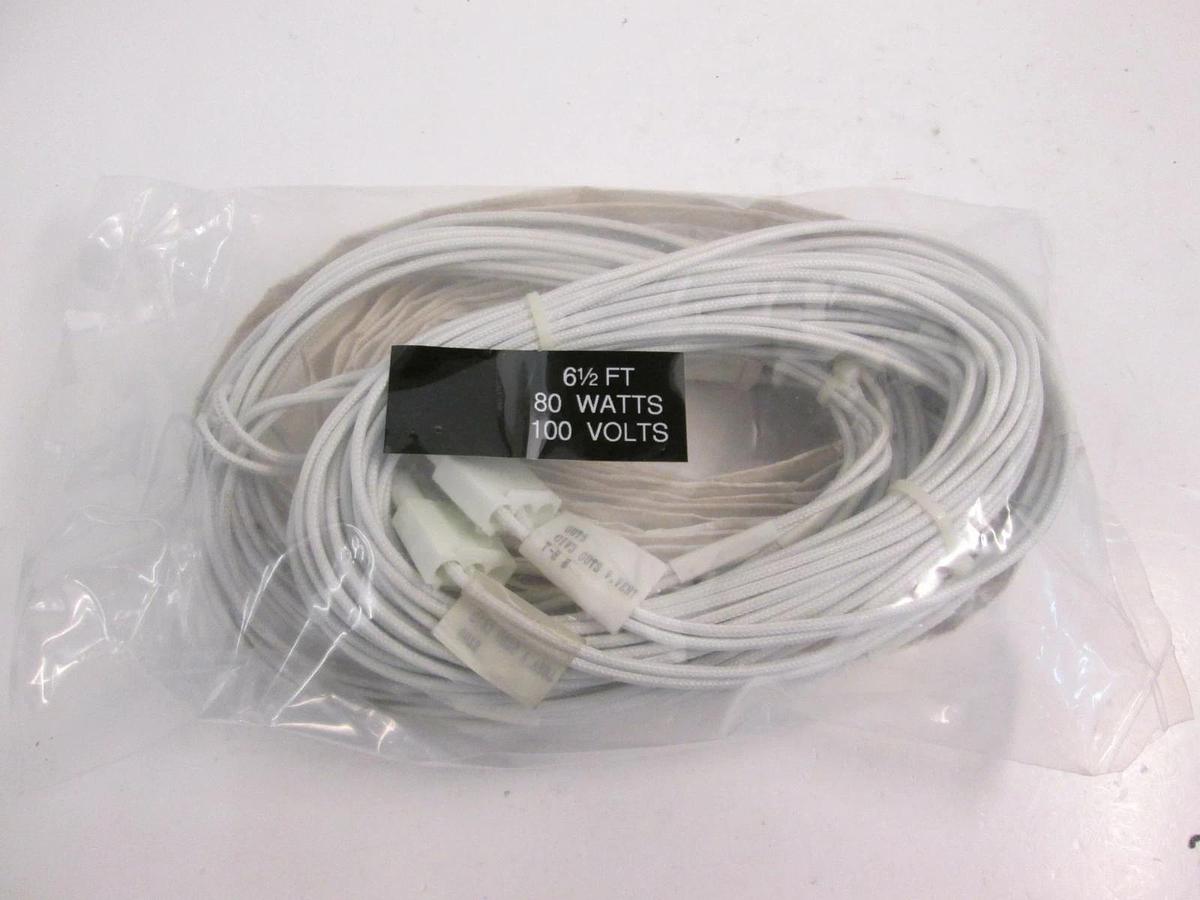 Used TEL Tokyo Electron FT5-2020M Heater Tape 100V 80W, 2 Rolls x 6 1/2'FT