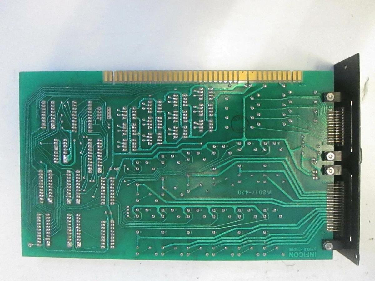 Used Inficon Leybold-Heraeus, 017-422 Interface I/O Input Output Relay Board, Used