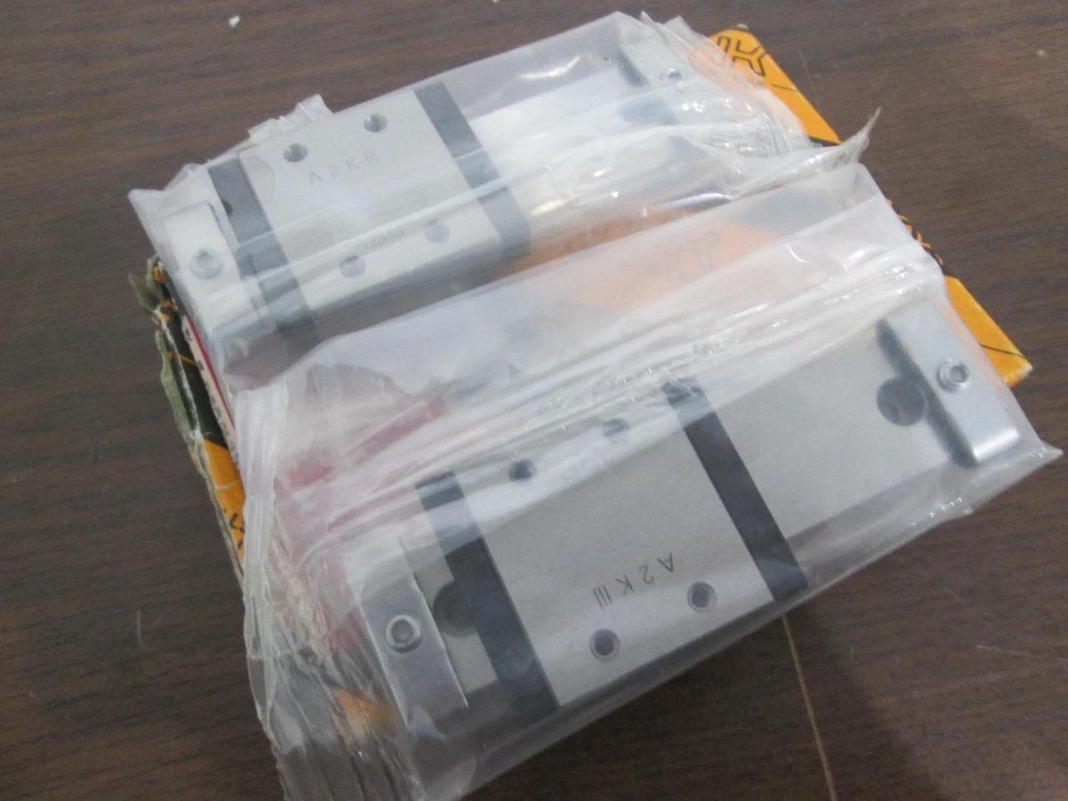 THK, RSR 9WVM, Linear Guide Rail, New, Lot of 2