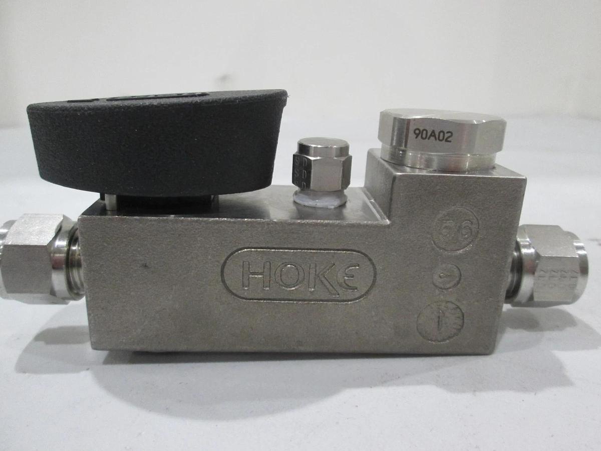 Used Hoke, 7387001R, Valve Assy, 100 PSIG, SST CF8M (7Bar), Used