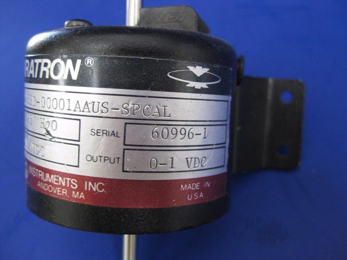 Used MKS Baratron 223BD-00001AAUS-SPCAL Pressure Transducer, Used