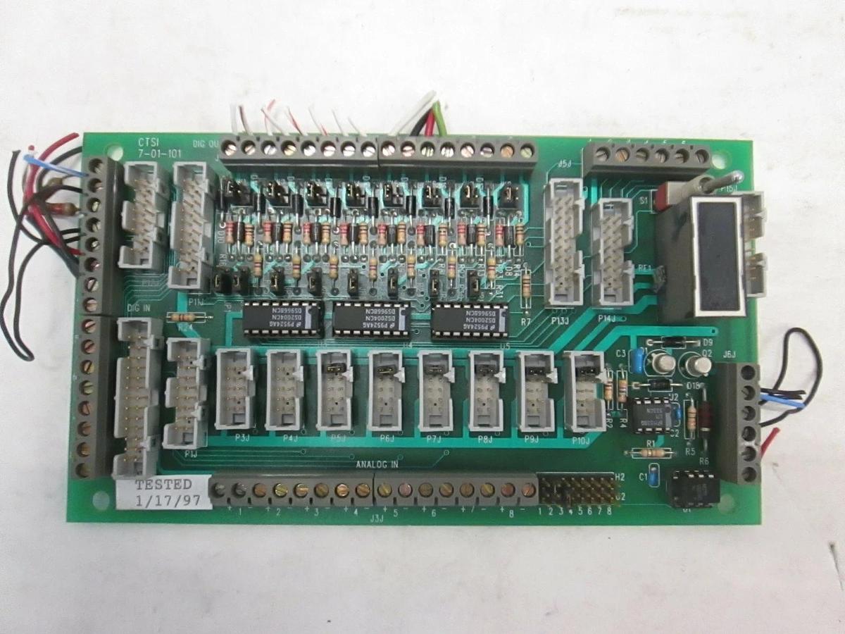 Used CTSI Interconnect PCB Board, 7-01-101, Working When Removed, Used