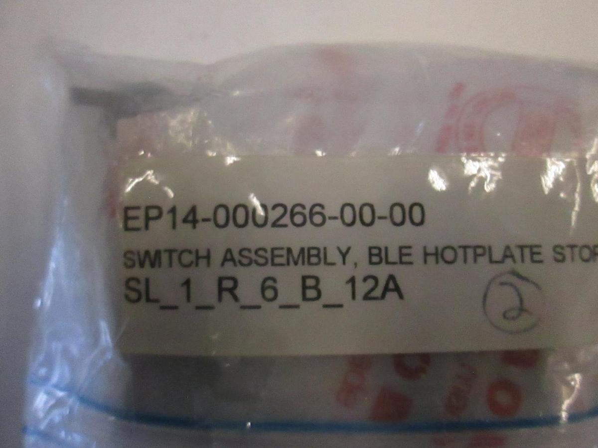 Used Switch Assy, BLE Hotplate Start, EP14-000266-00-00, New, Lot of 4