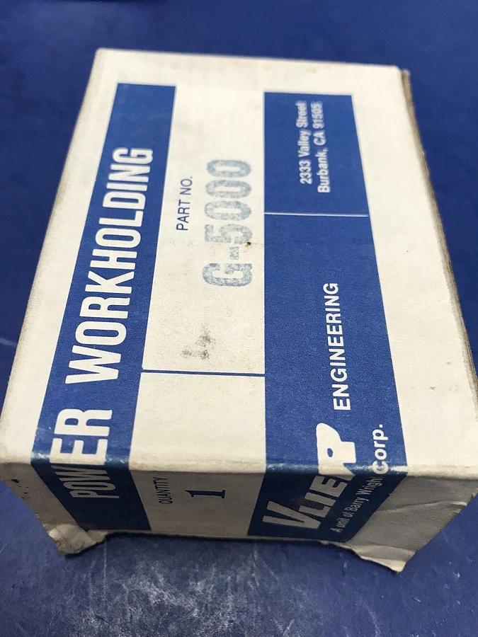 Vlier G-5000 Pressure Gauge 0-6000 psi, New