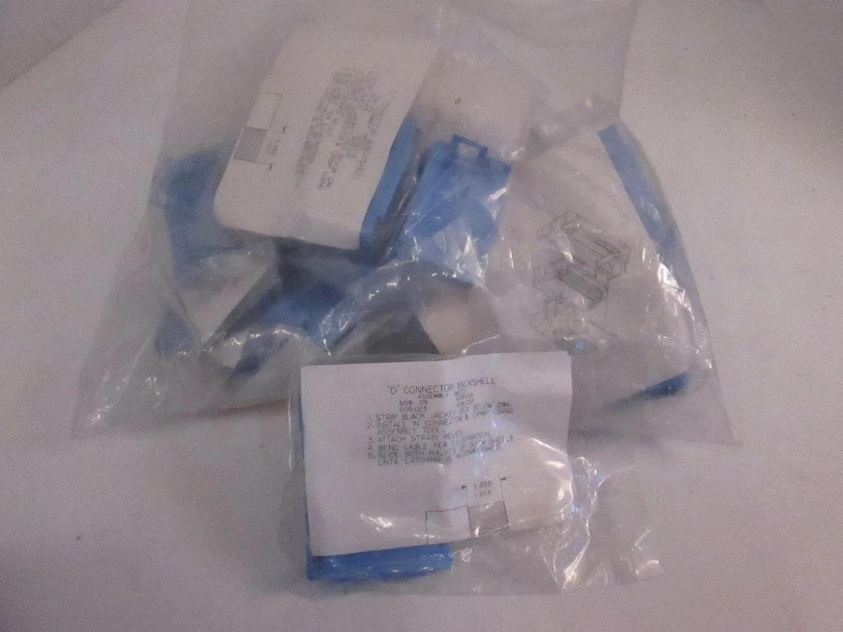 TB Ansley "D" Connector Back shell Assy, NIP, Lot of 22