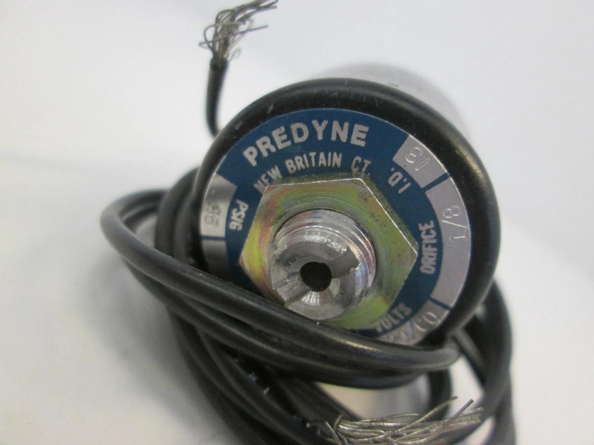 Predyne B2015-S4 Solenoid 2-Way Valve, 35 psig, 120/60V, New