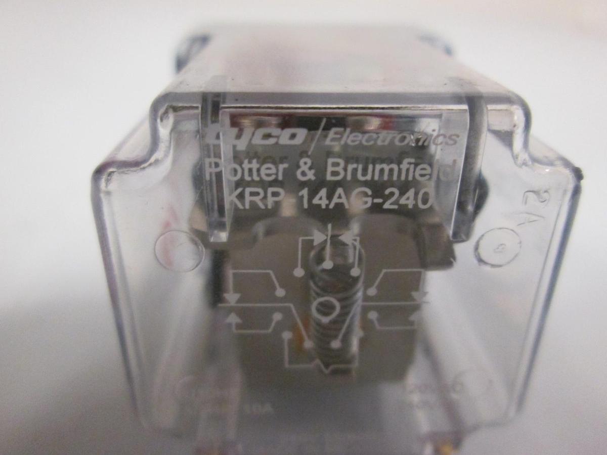 Used Potter & Brumfield, KRP-14AG-240, 240V Relay, Used