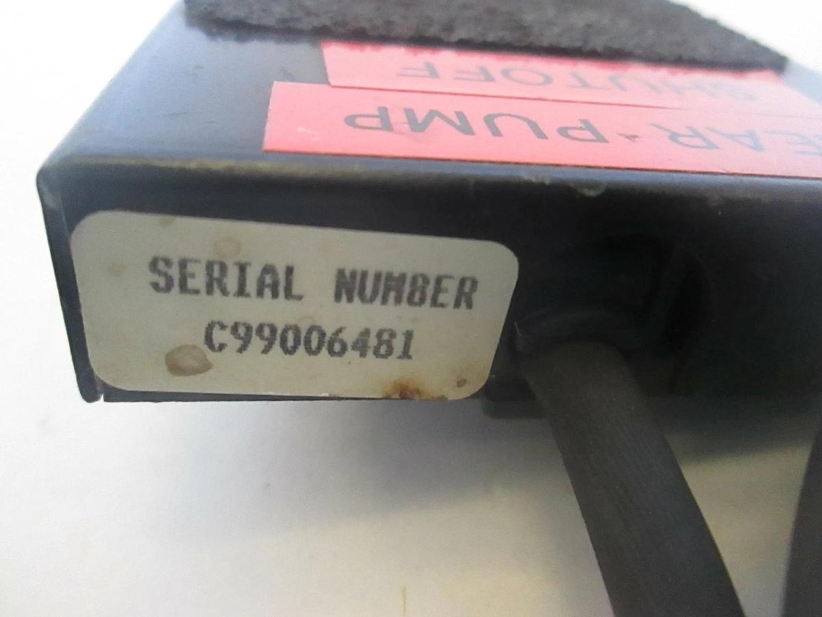 Used Gear Pump Shutoff Pedal, C99006481, Used