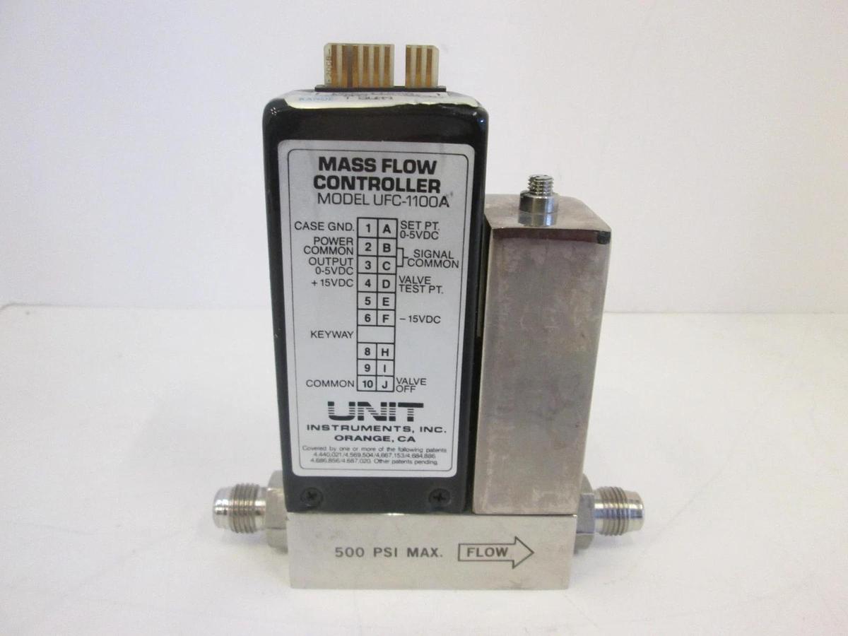 Used Unit Instruments, UFC-1100A, Mass Flow Controller, 1 SLPM, NH3, Used