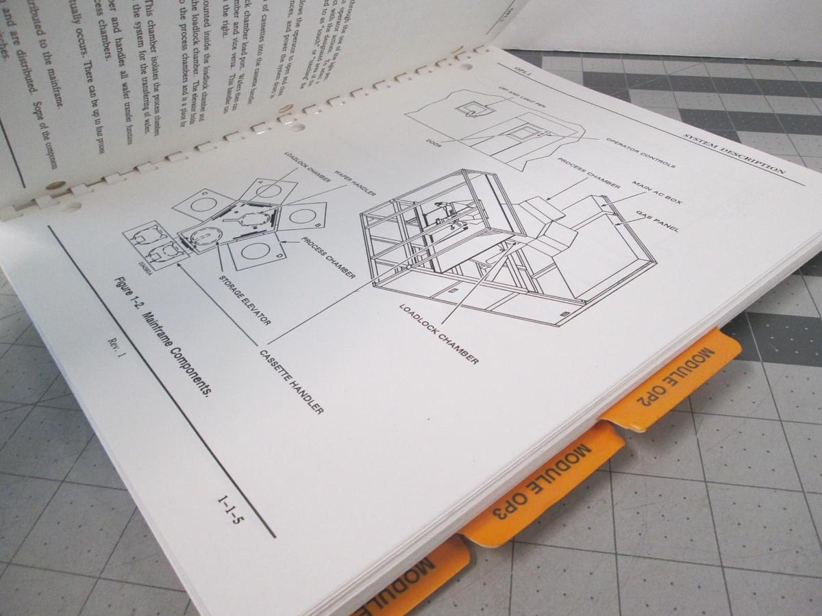 Used AMAT, Precision 5000, Intro to Systems, Operations and Programming Manual, Used