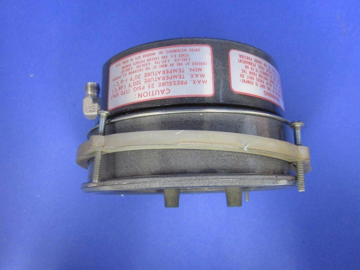 Used Dwyer 3001 Photohelic Pressure Switch/Gage MODULE ONLY, 0-1.0" of Water, Used