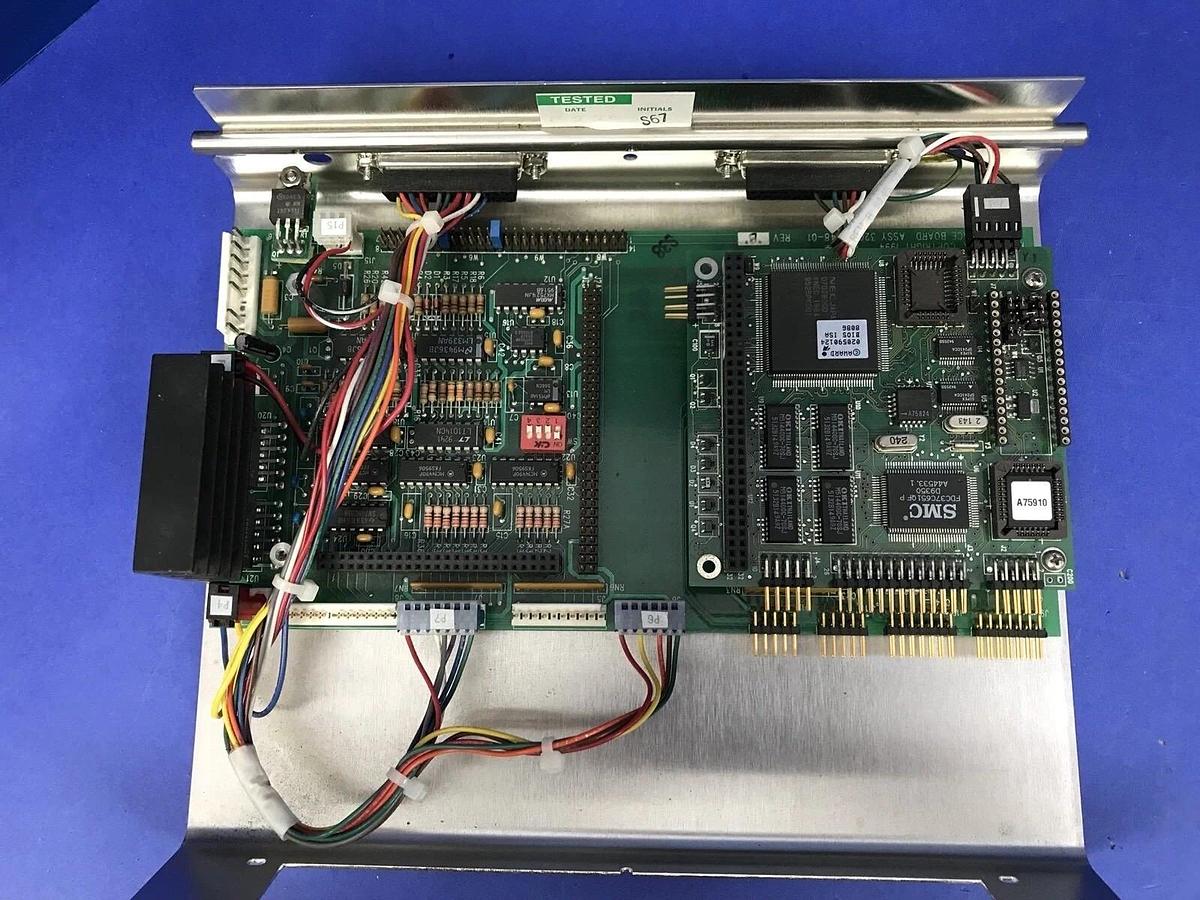 Used Asyst Technologies 3200-1048-01 APL Interface Board, PCB