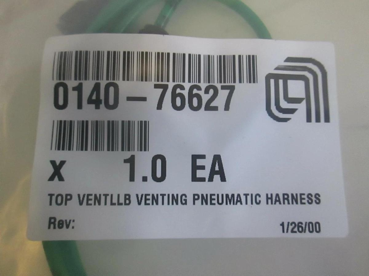 AMAT, 0140-76627, Top Vent LLB Venting Pneumatic Harness, New