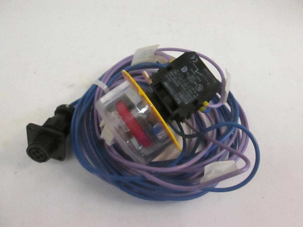Used Emergency Off Button with Cutler Hammer E22B1, Used