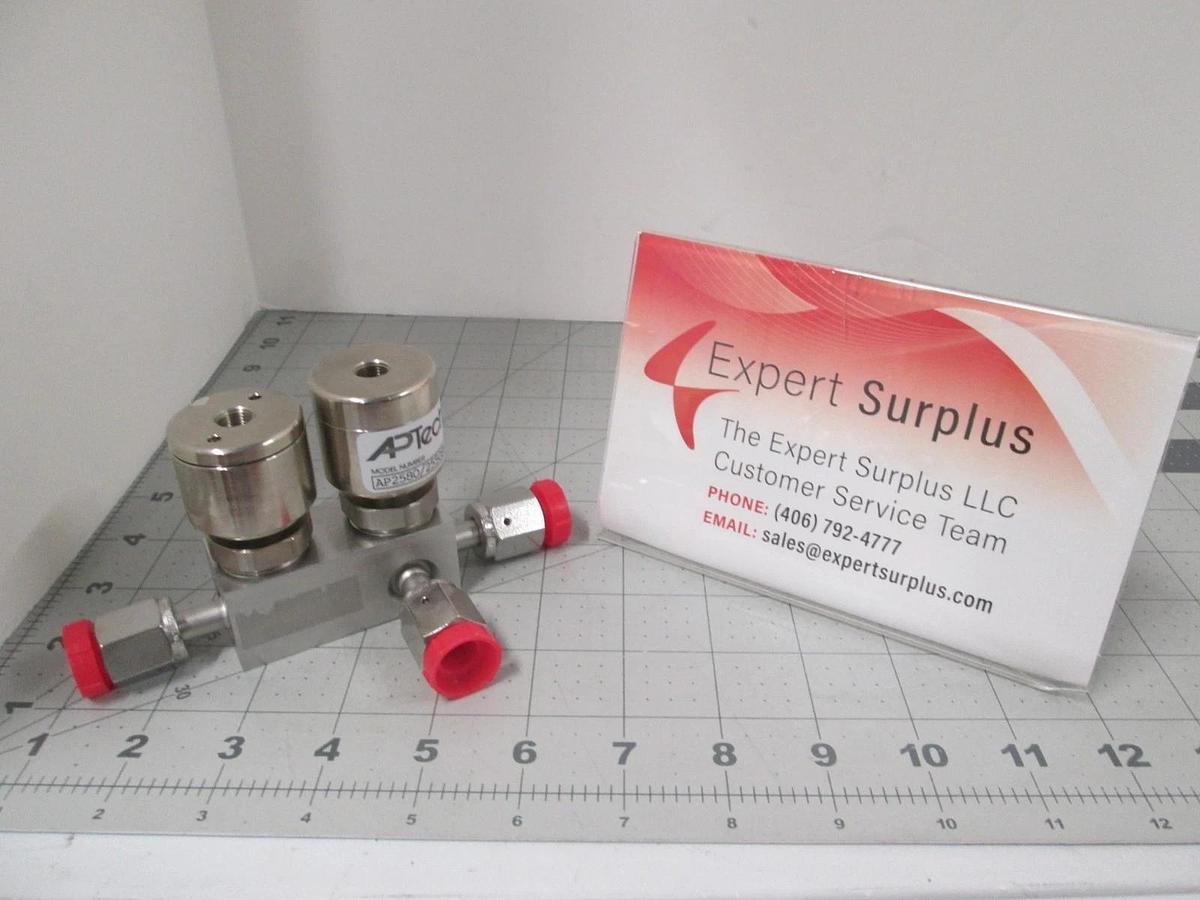 APTech, AP2580/2550SM DUAL TSVG, Pressure Valve, New