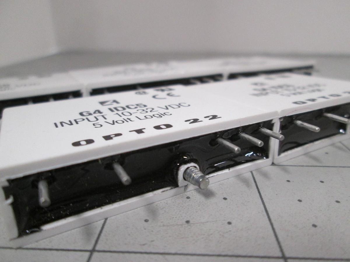 Used Opto 22, G4 IDC5, Digital Input Module, 10-32 VDC, Used, Lot of 5