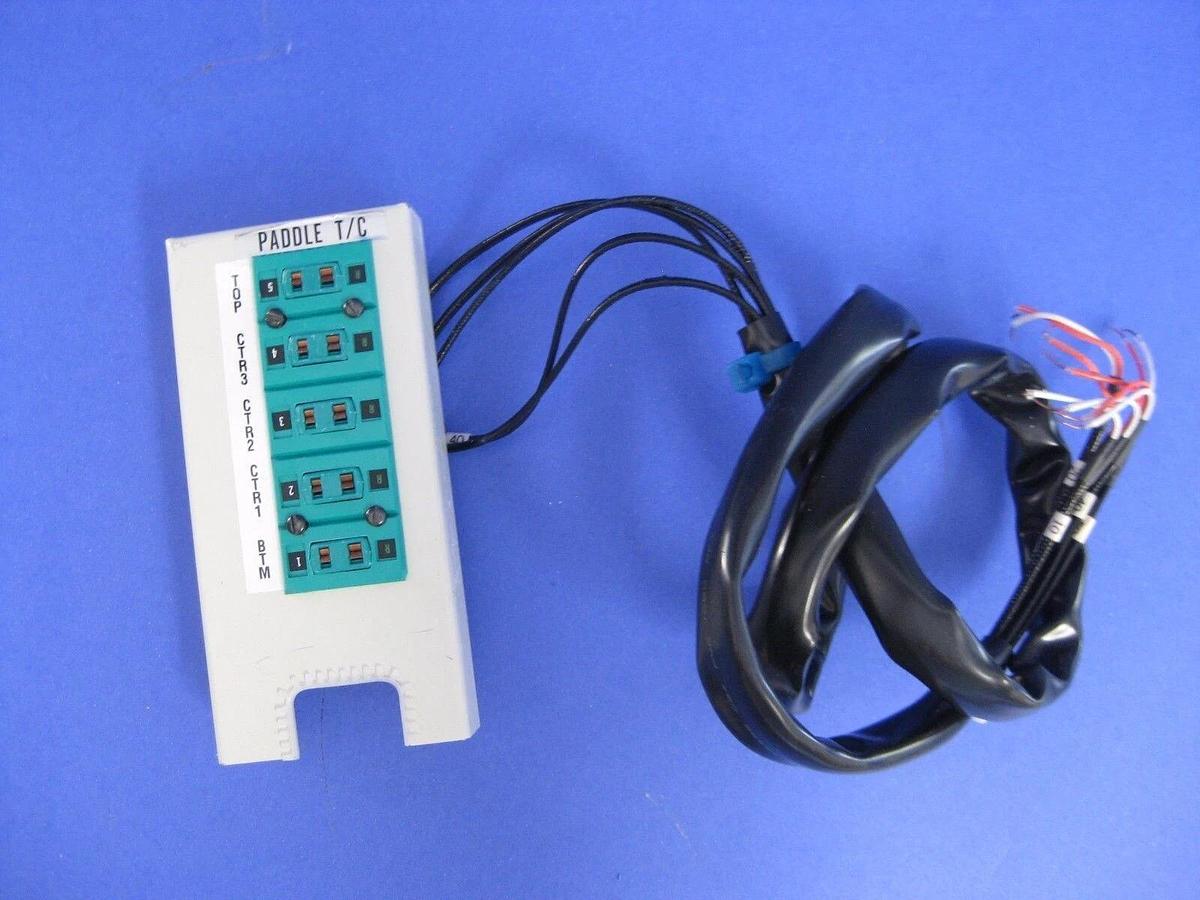 Used TEL Tokyo Electron Paddle T/C Recorder, Used