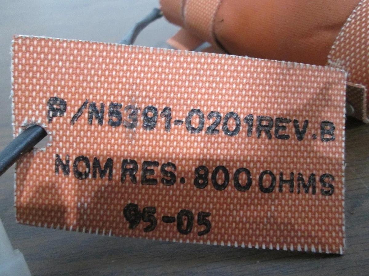 Used Watlow, 5391-0201 REV B, Silicon Rubber Heater, 800 OHMS, 95-05, Used