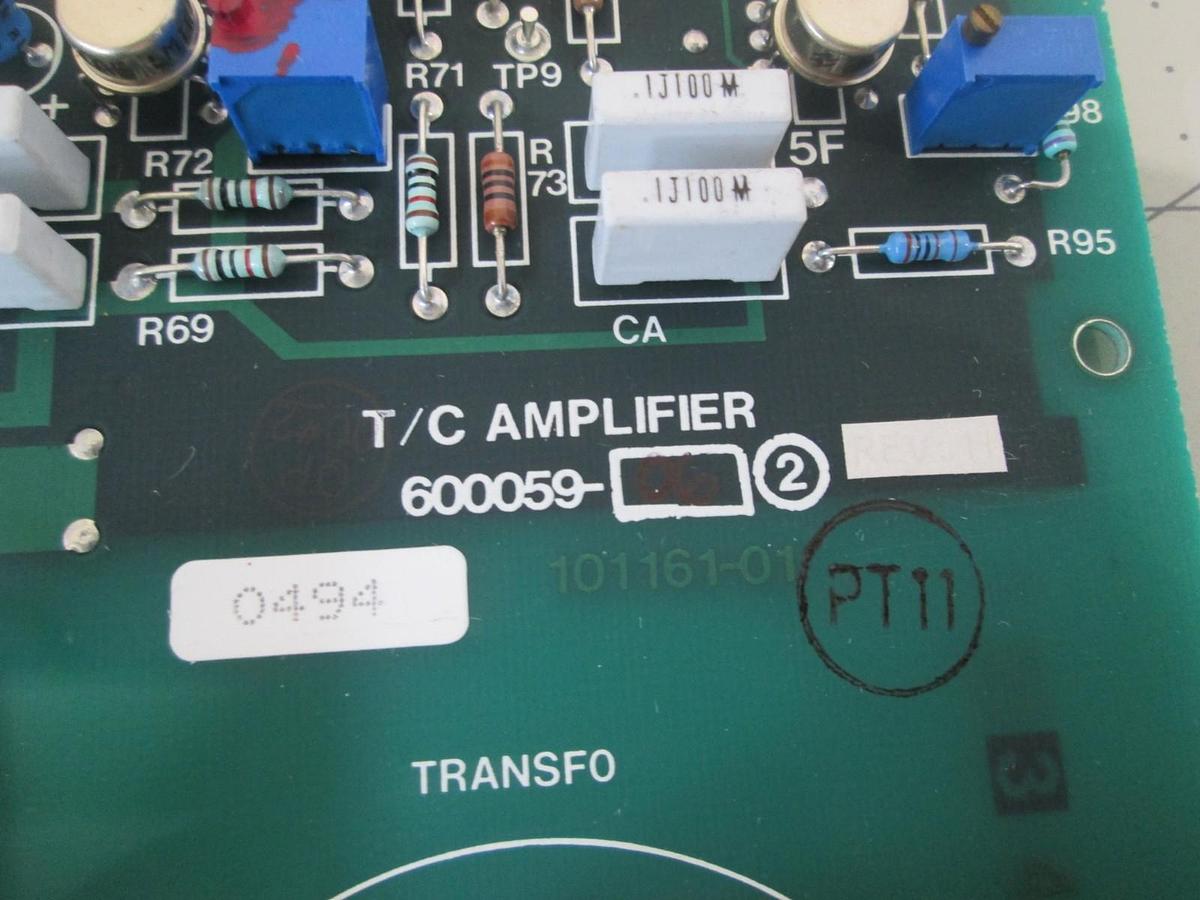 Used SVG, 600059-06, T/C Amplifier PCB Assy, New