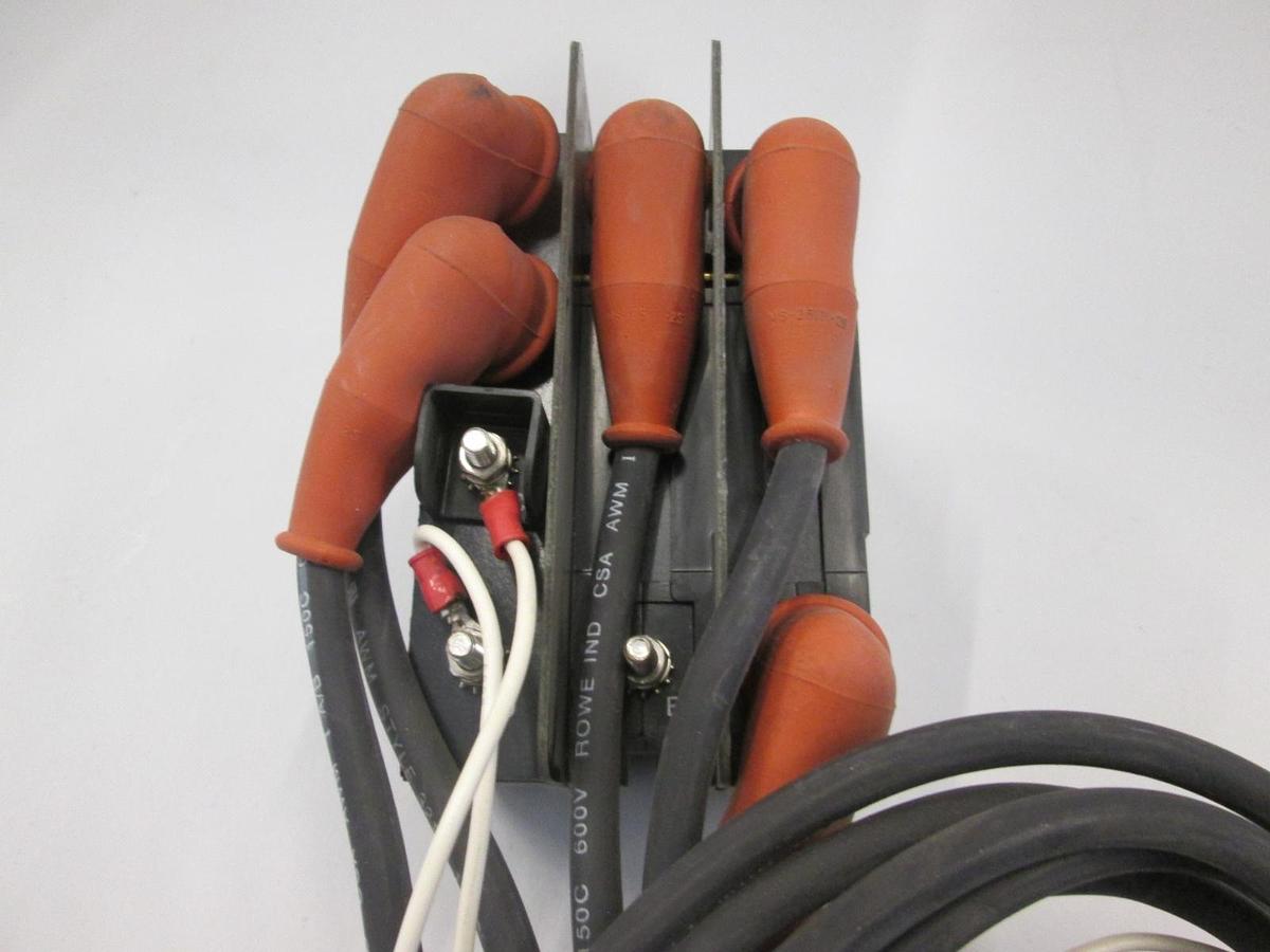 Used Heinemann, CD3-A3A3A6-AB, Circuit Breaker w/ Cable, 3 Pole, 50-50-100A, Used