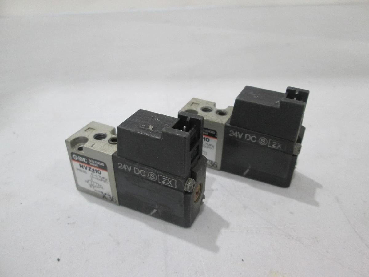 Used SMC, NVZ110, Pneumatic Valve, Used, Lot of 2
