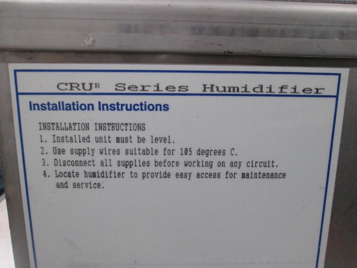 DriSteem, CRU-9-DI-SEMIFAB, Humidifier, 480V, New